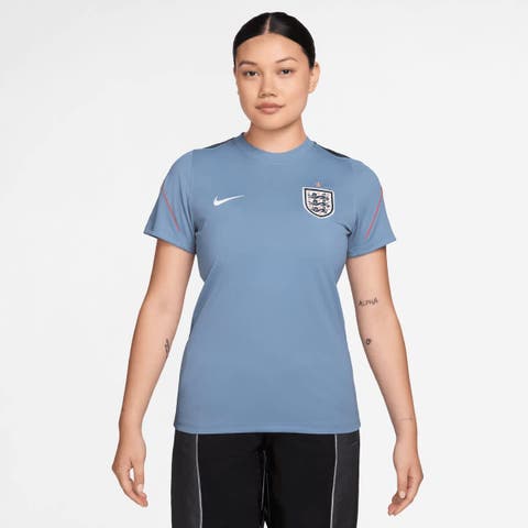 Women's Nike Blue England National Team 2026 Strike Dri-FIT Top