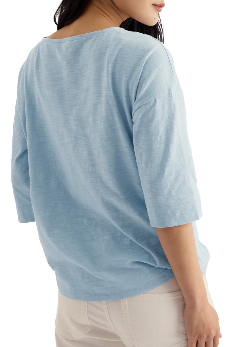 Seasalt Cornwall Tremayne Quay Organic Cotton Top, Alternate, color, Blue Fog