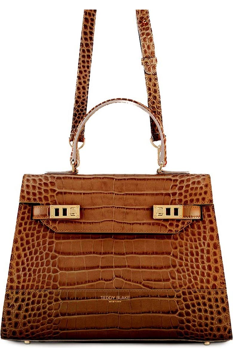 Teddy Blake Kim Croco 14", Alternate, color, Brown