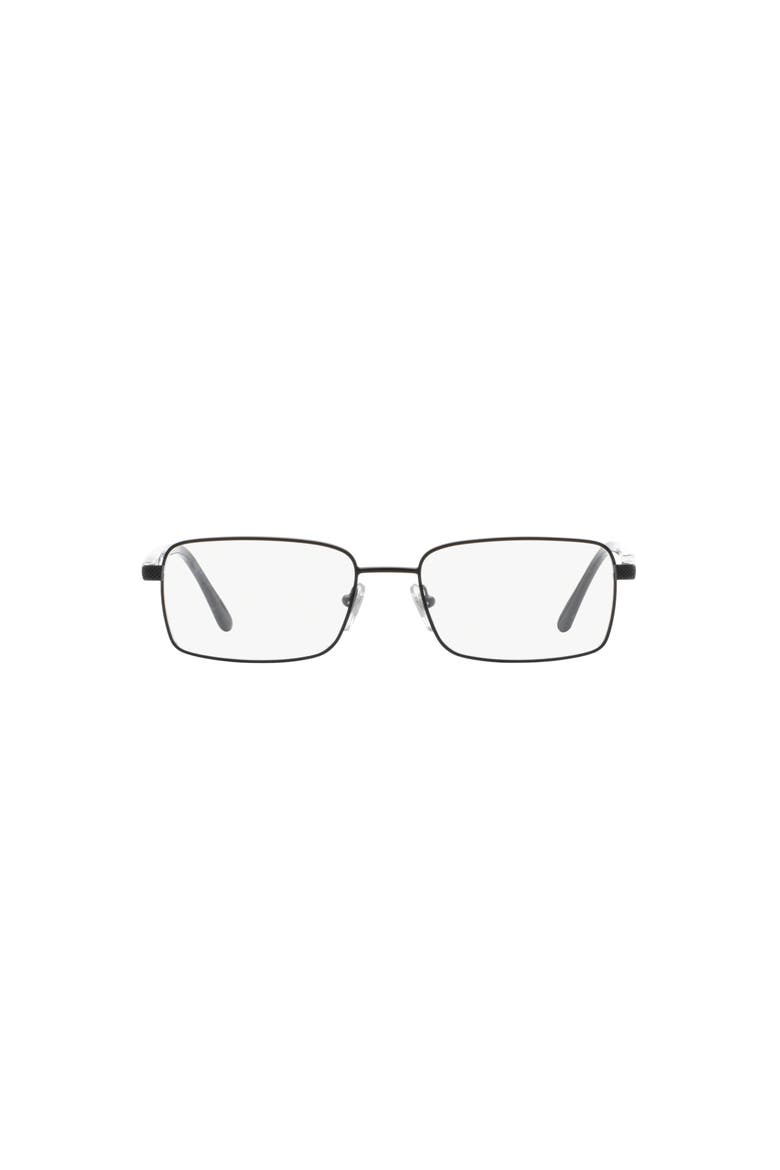 55mm Rectangle optical glasses, Alternate, color, Black
