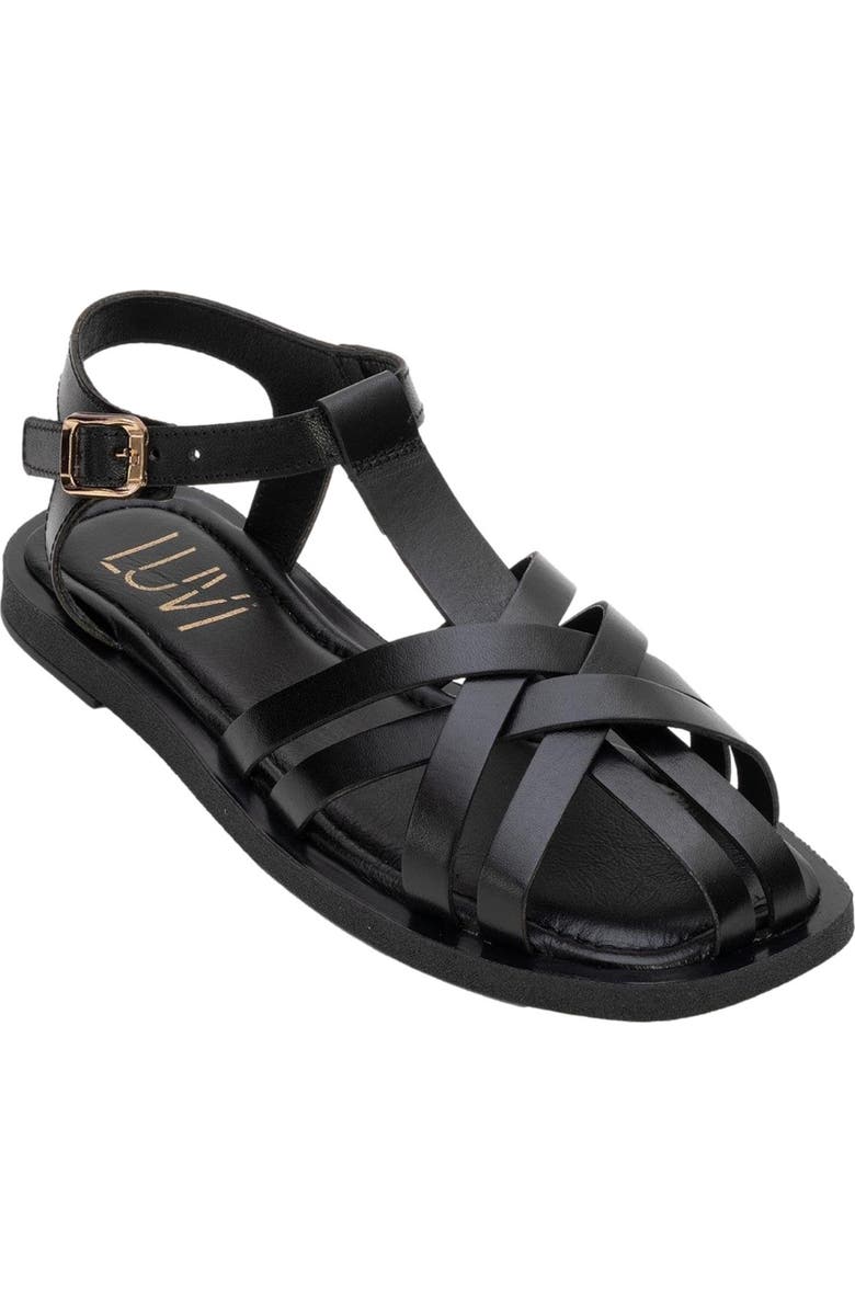 Forever & Always Shoes Andres Leather Sandal, Main, color,