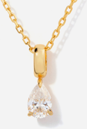 Little Sky Stone Birthstone Teardrop Necklace