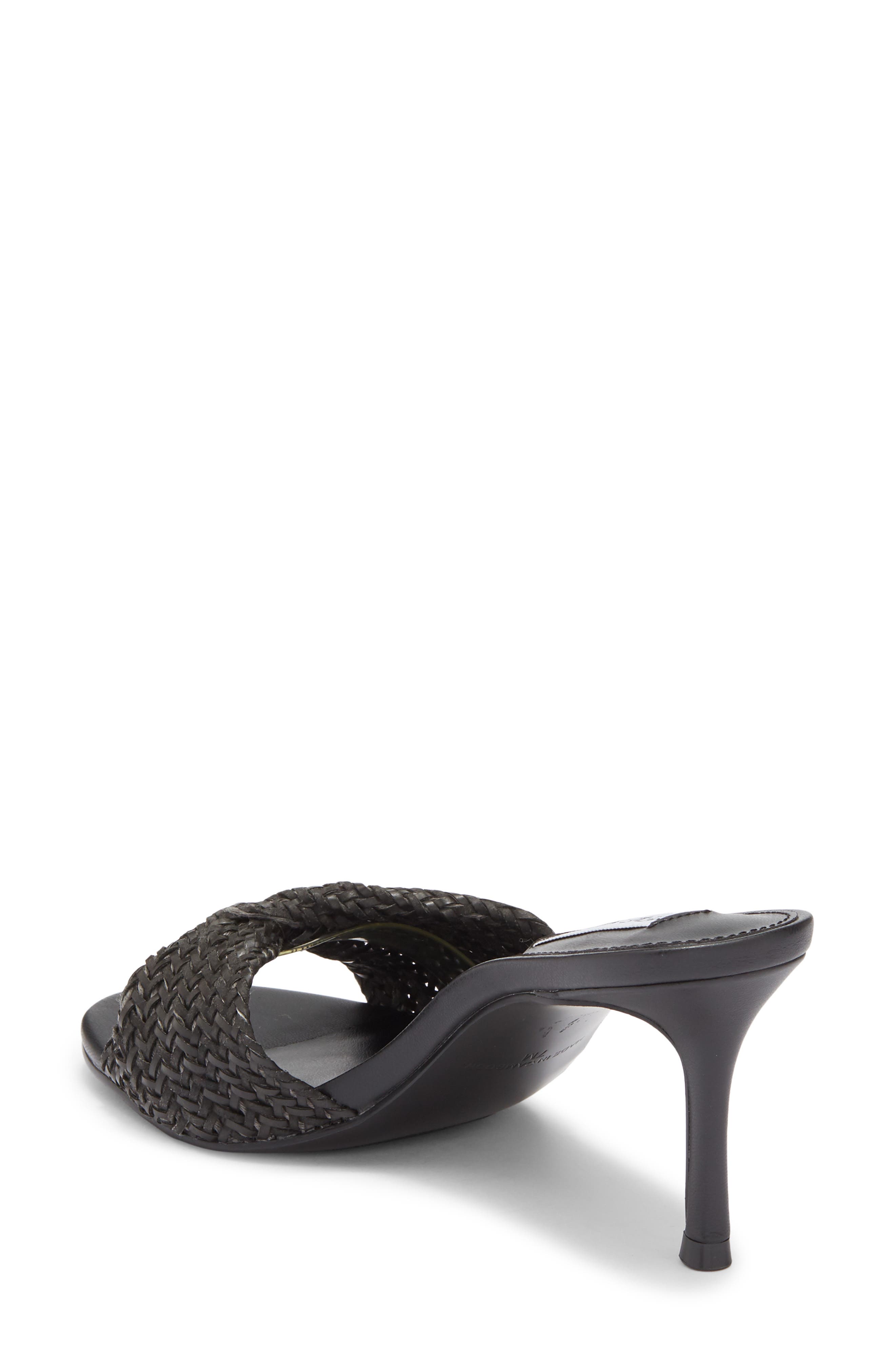 Steve Madden Russo Slide Sandal, Alternate, color, Black
