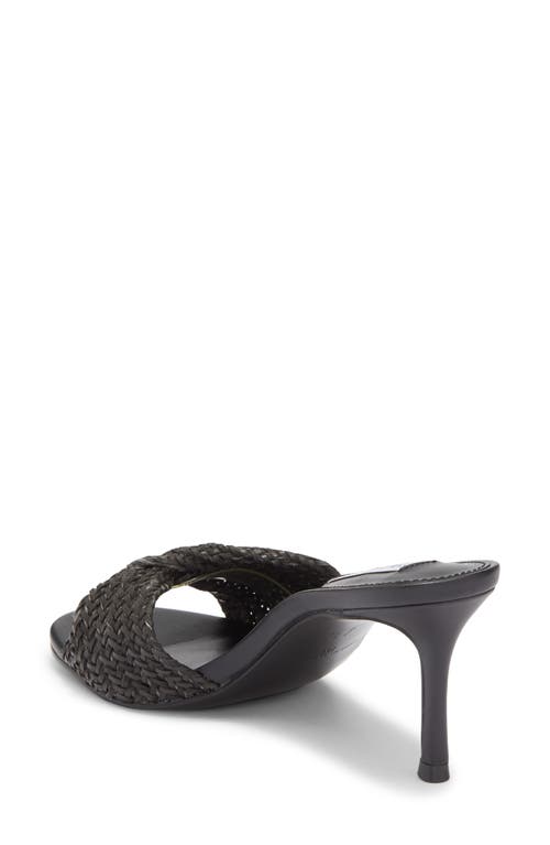 Steve Madden Russo Slide Sandal In Black