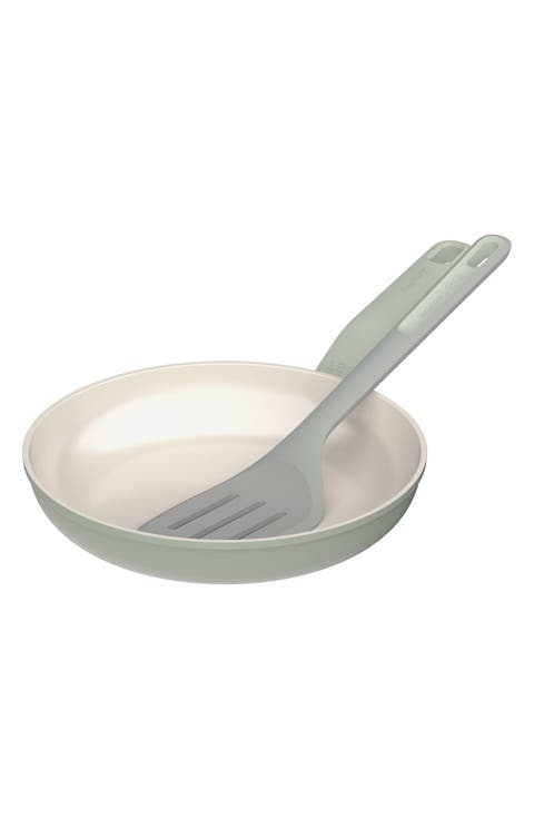 Leo Balance 9.5-Inch Frying Pan & Spatula Set