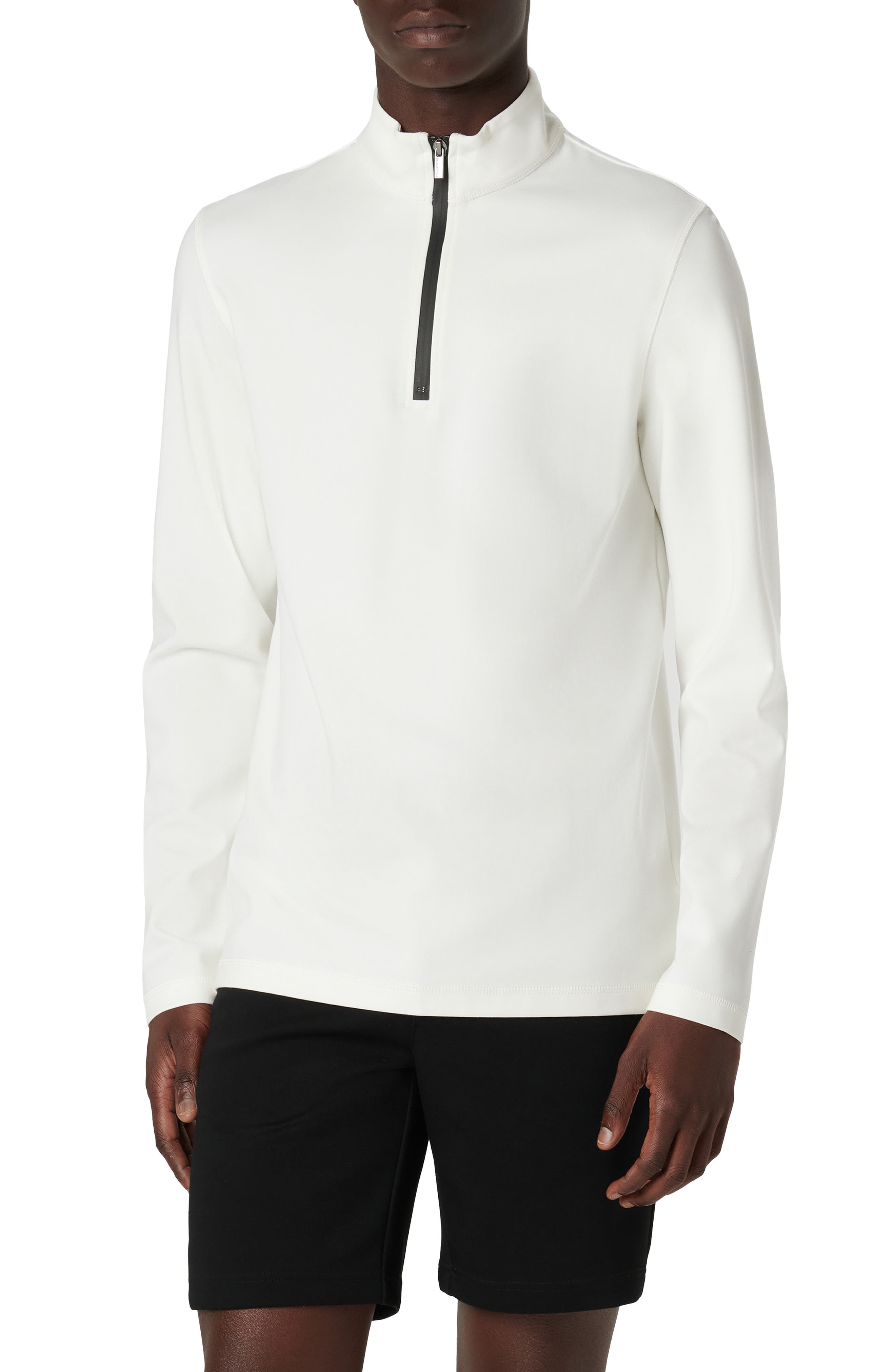 Bugatchi Quarter Zip Pullover