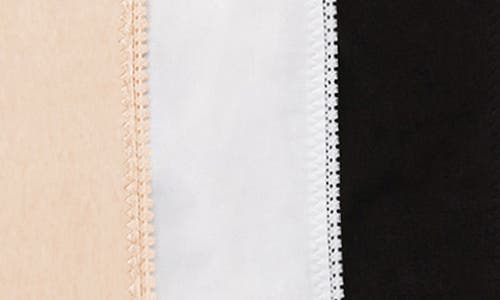 On Gossamer Cabana Cotton 3-pack Thongs In Multi