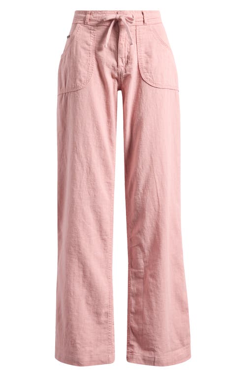 Shop Bdg Urban Outfitters Five-pocket Linen Blend Pants In Pink