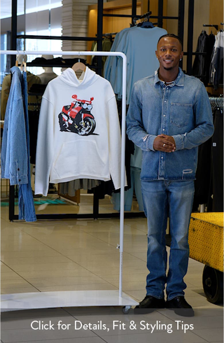 Speedbike Graphic Hoodie, sales video thumbnail