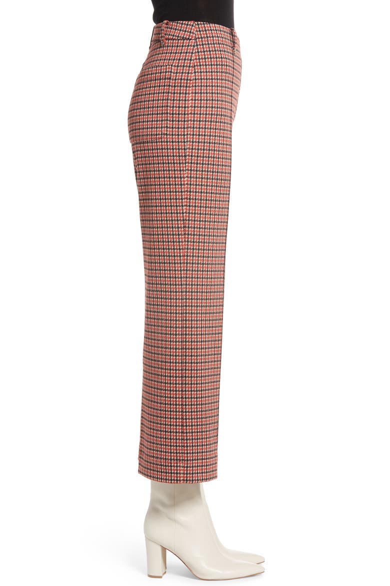 Lyssé Estella Crop Wide Leg Pants, Alternate, color, DANISH CHECK