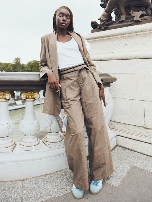 Eddy Willow Pant In Coco Check