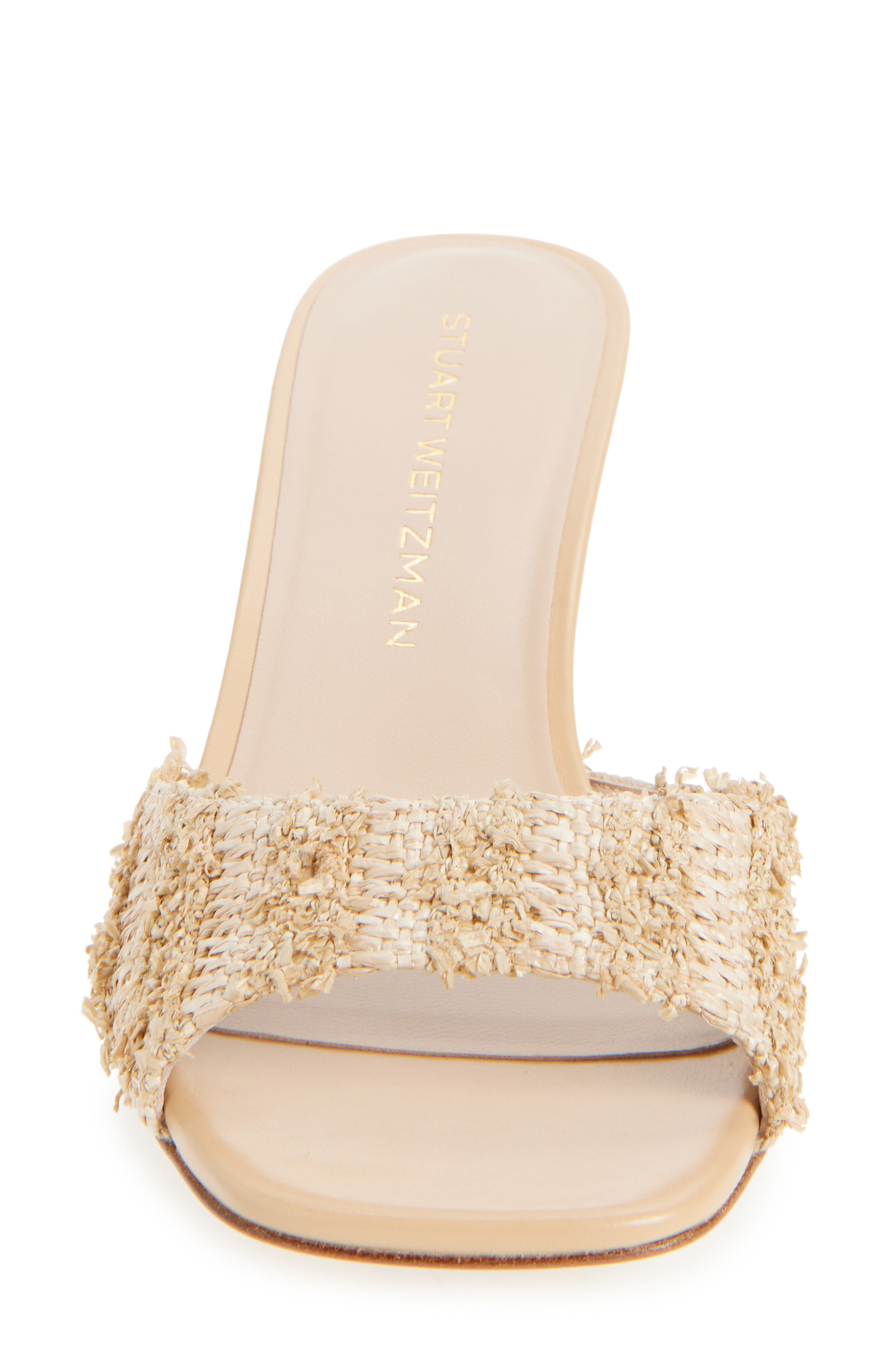 Stuart Weitzman Stassi 50 Slide Sandal, Alternate, color, New Camel