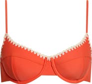 Ramy Brook Emmeline Underwire Contrast Edge Bikini Top