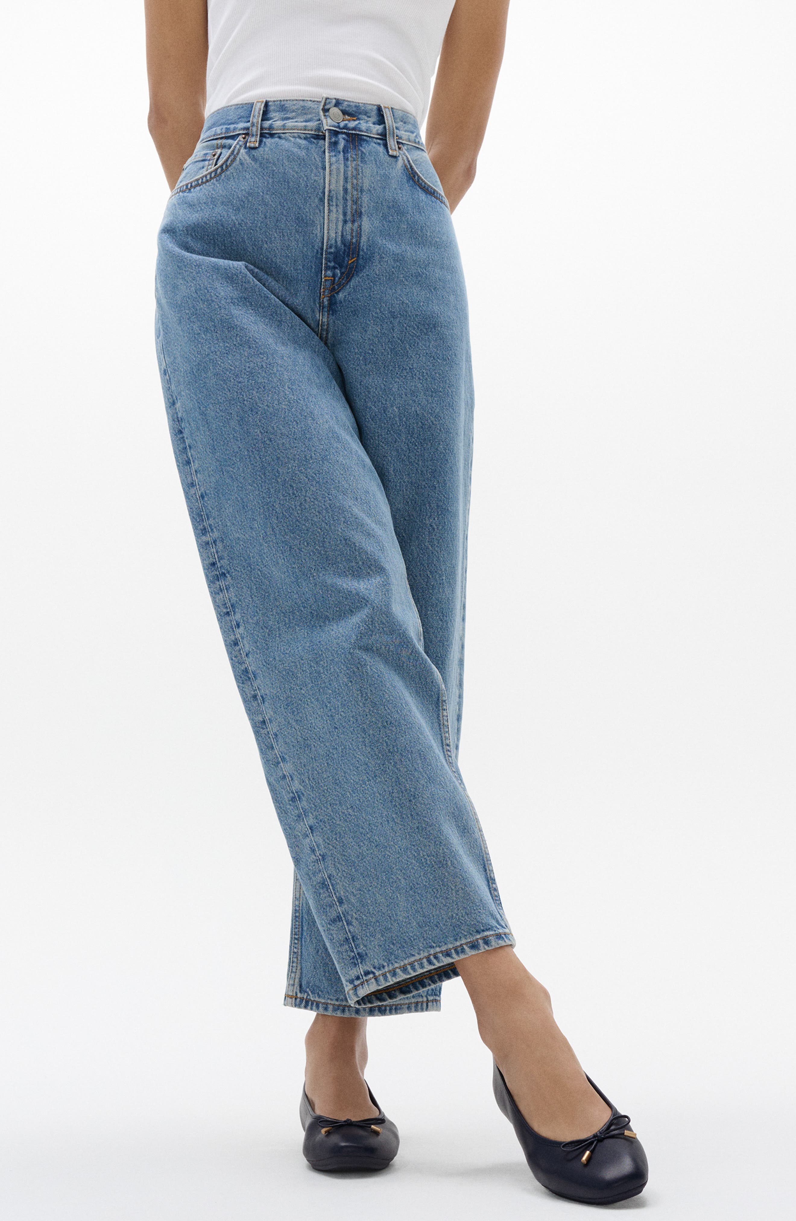 FitFlop Delicato Ballet Flat, Alternate, color, Midnight Navy