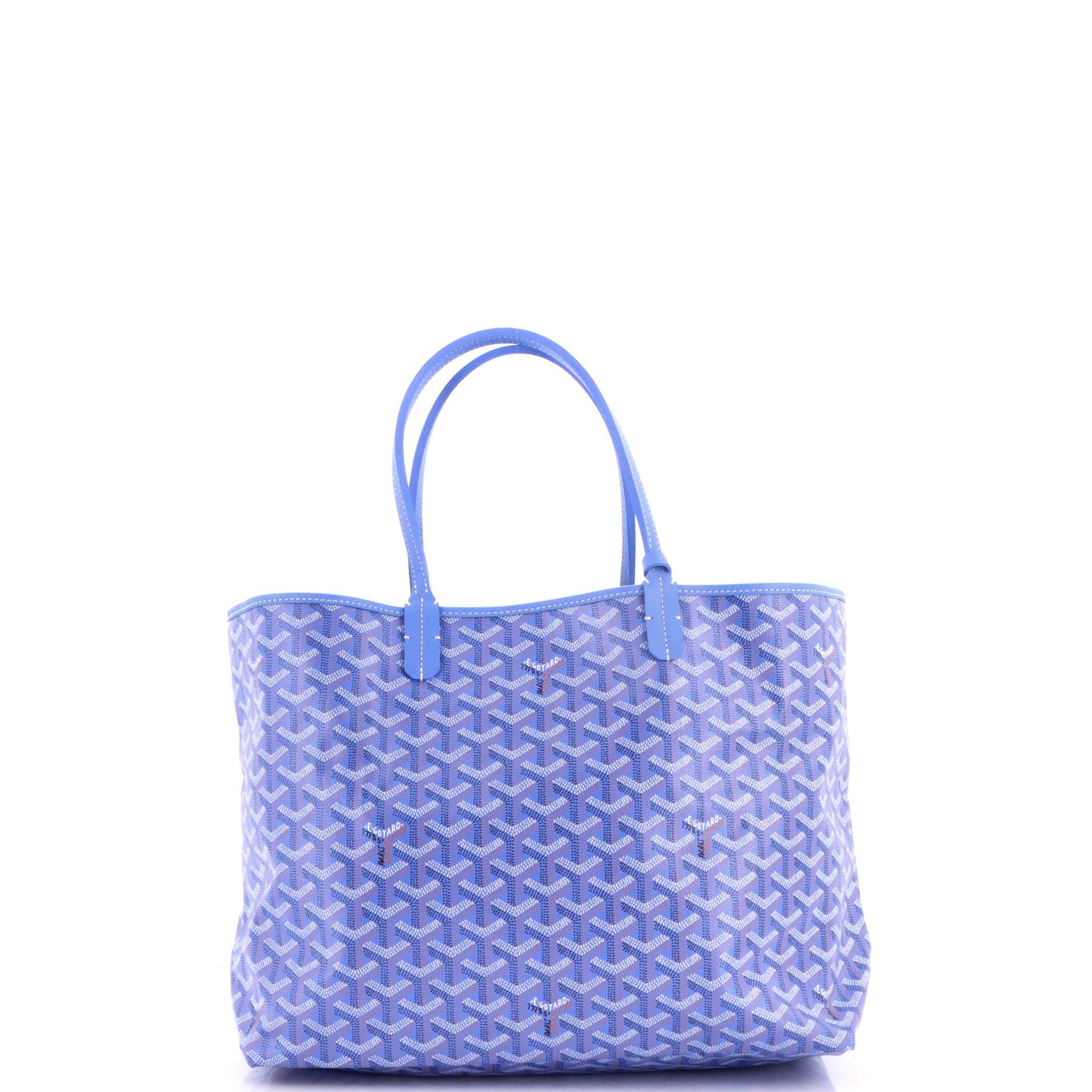 Saint Louis Reversible Tote Coated Canvas and Printed Canvas PM, Alternate, color, Purple