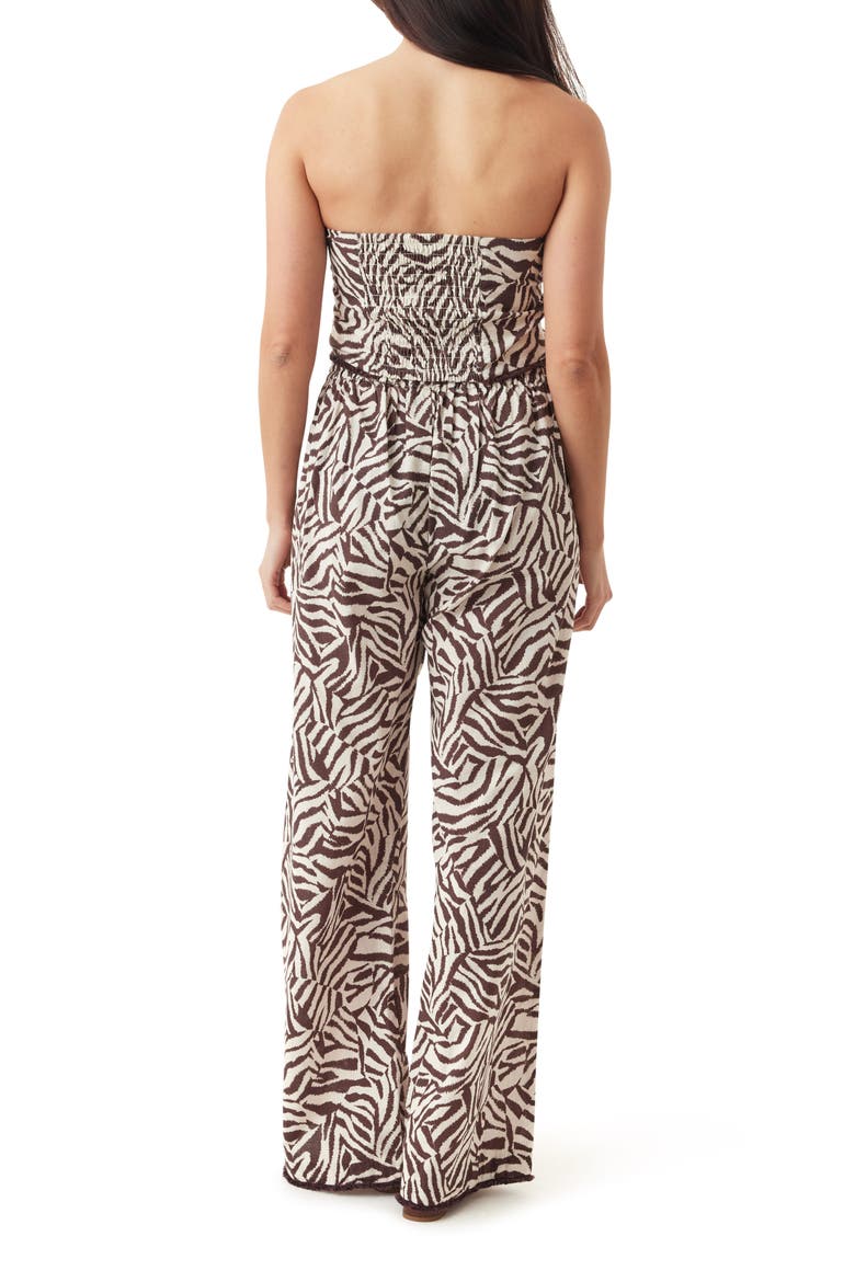 Pull On Wide Leg Pants, Alternate, color, MODERN ZEBRA