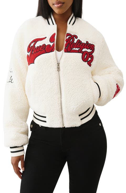 Varsity Chenille Bomber Jacket