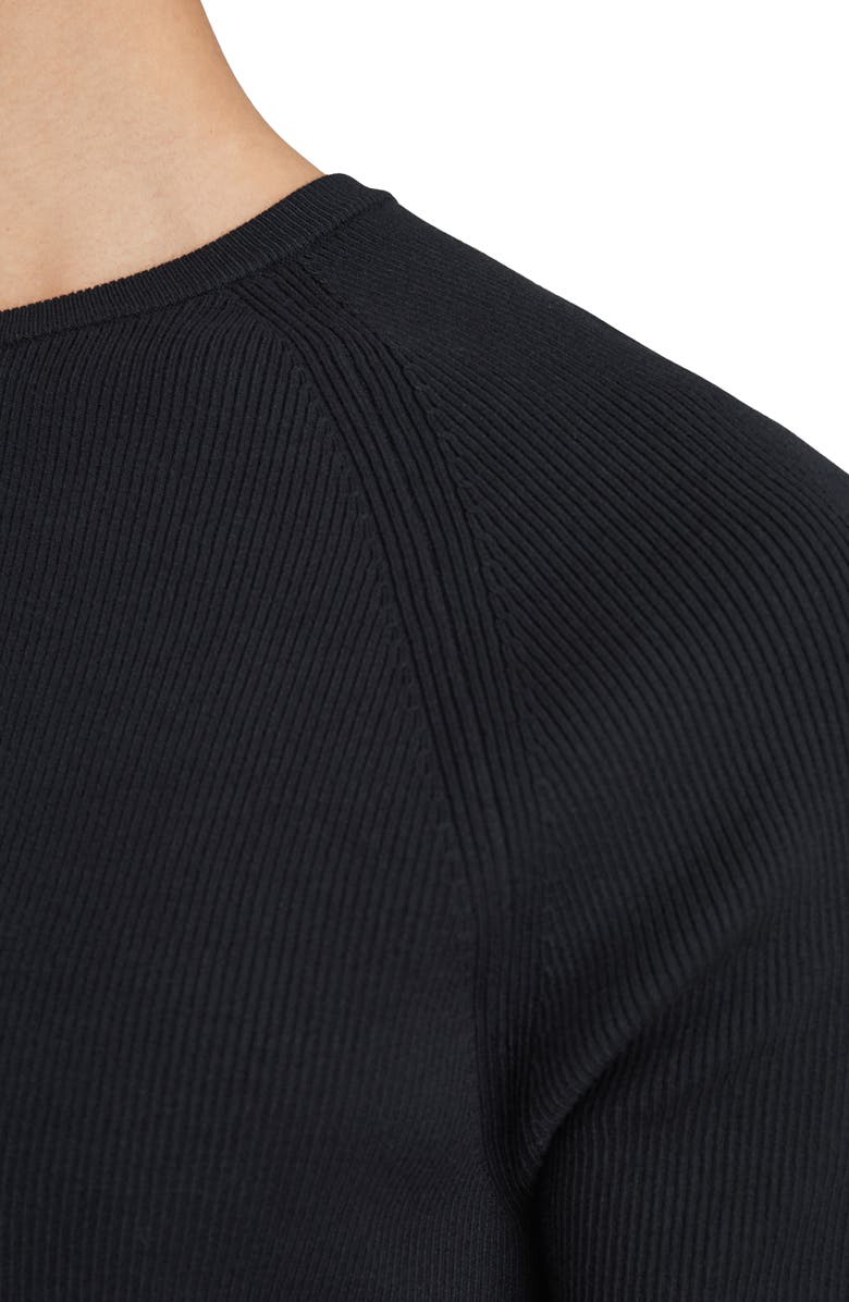 Reiss Amigo Rib T-Shirt, Alternate, color, Navy