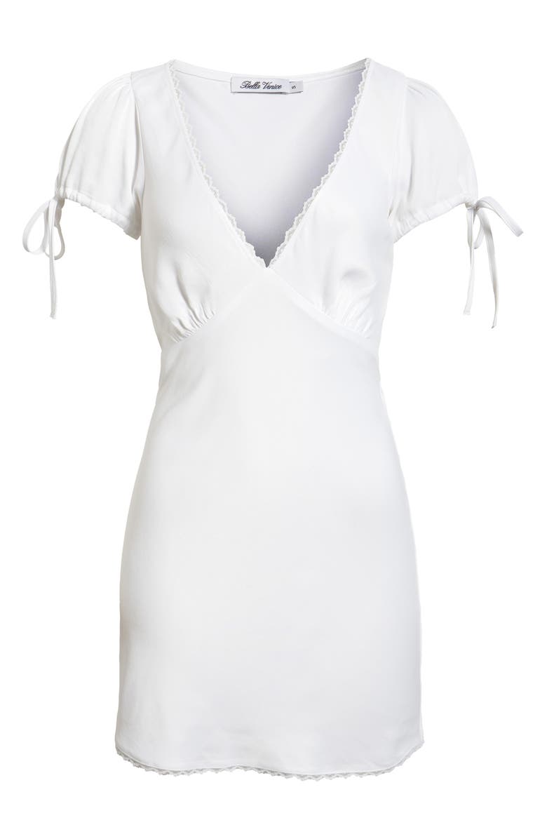 Bella Venice Kendall Minidress, Alternate, color, White