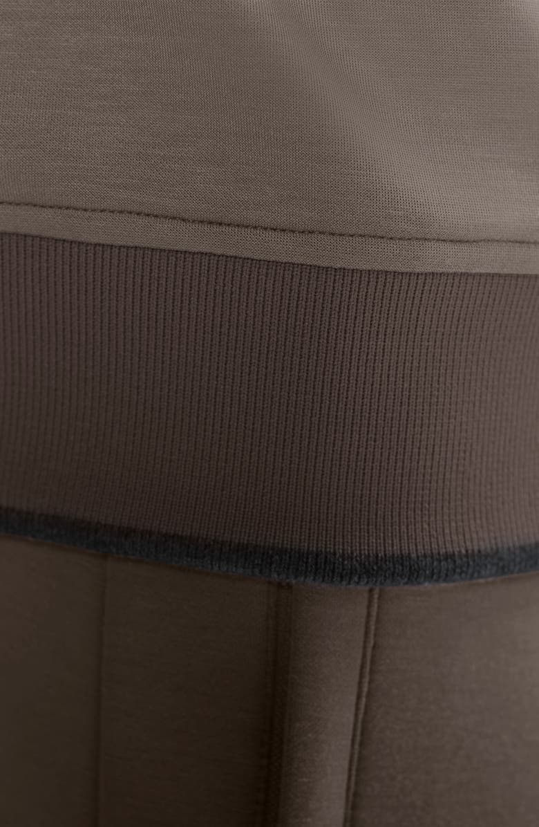 Bugatchi Soft Touch Quarter Zip, Alternate, color, Walnut