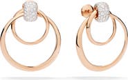 Pomellato Together 18K Gold Diamond Pavé Earrings