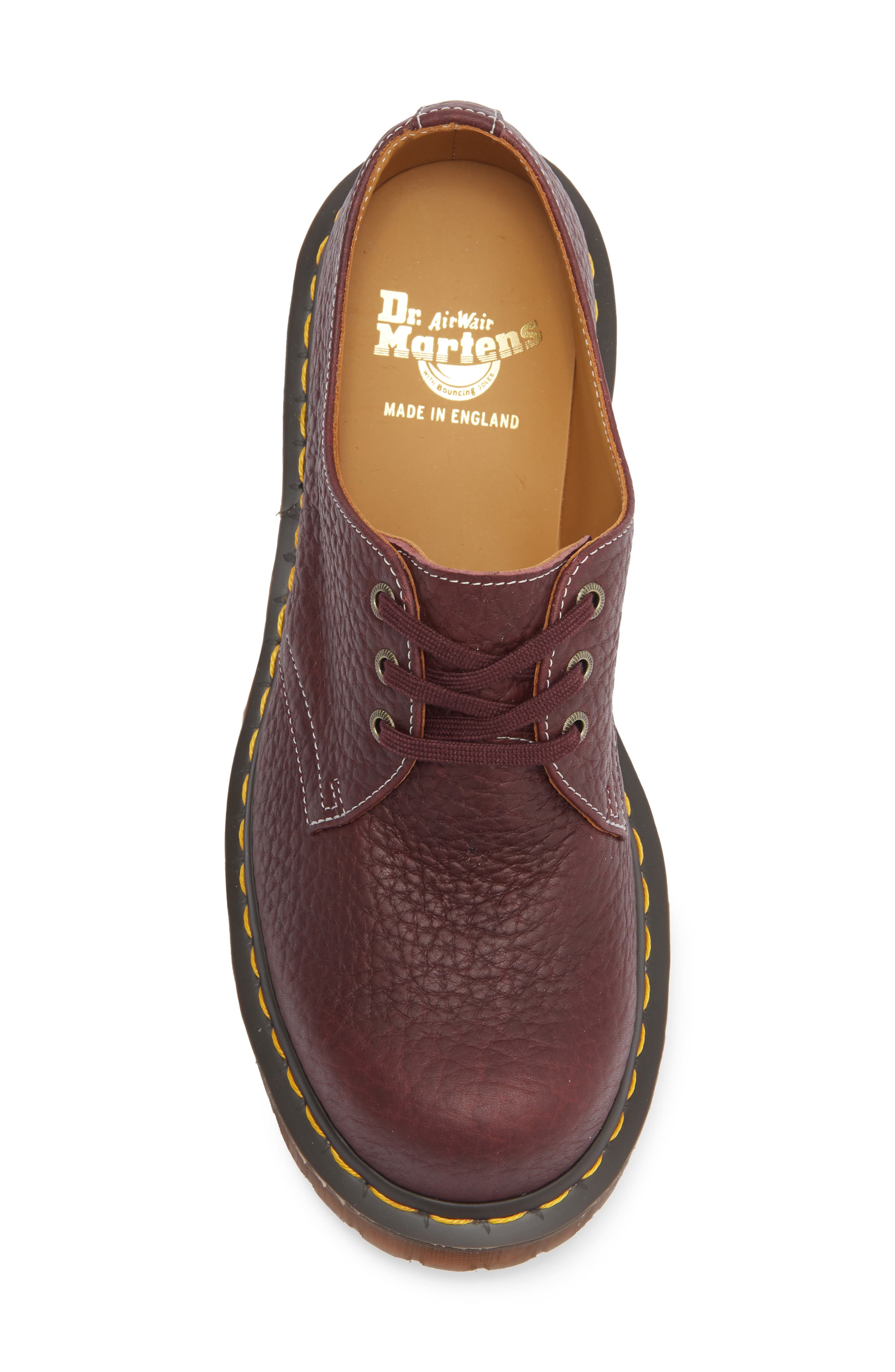 Dr. Martens 1461 Leather Oxford, Alternate, color, Rich Burgundy