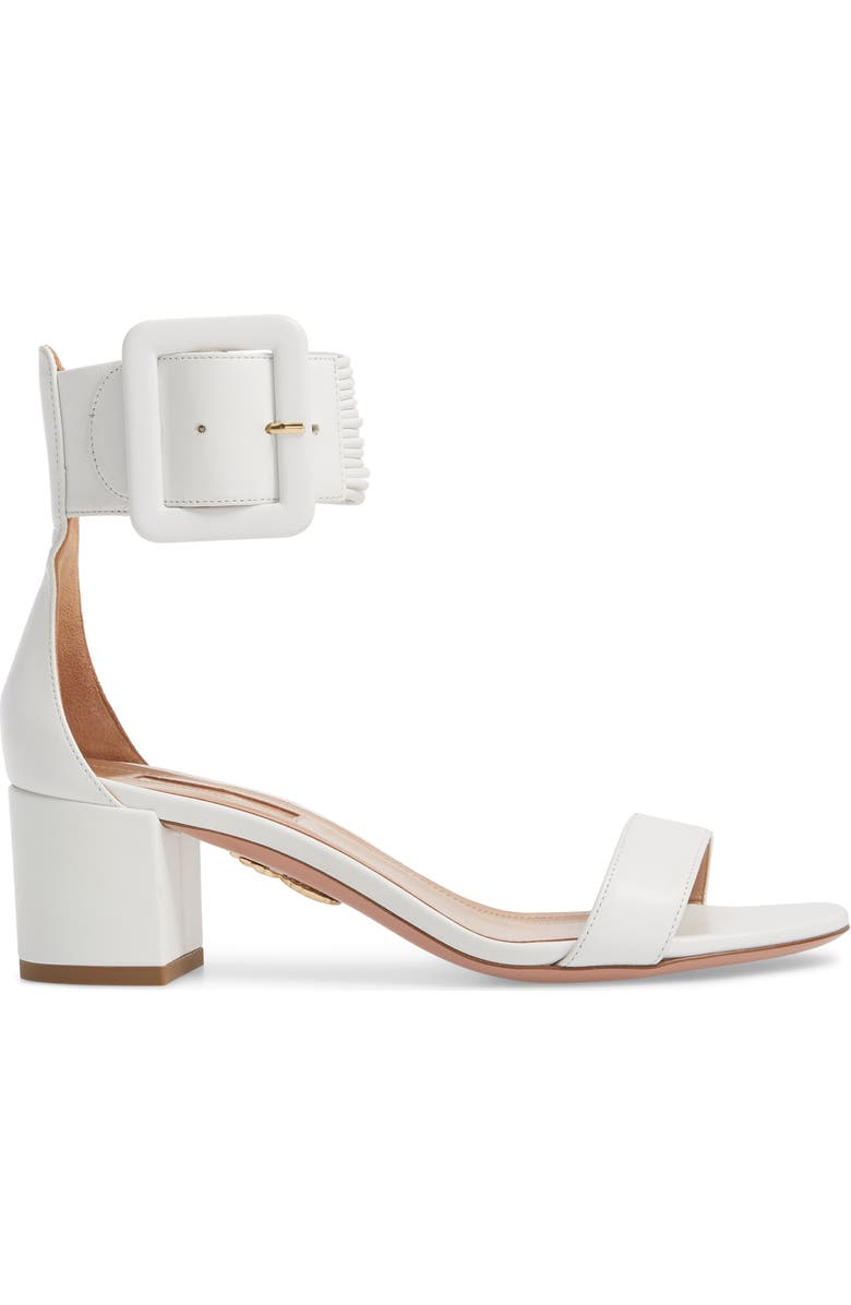 Aquazzura Casablanca Ankle Cuff Sandal, Alternate, color,