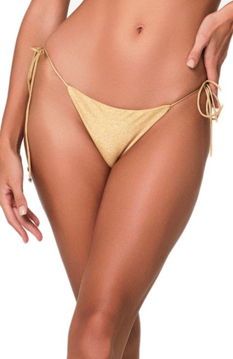 Herry Retro-Inspired Tie-Side Bikini Bottom