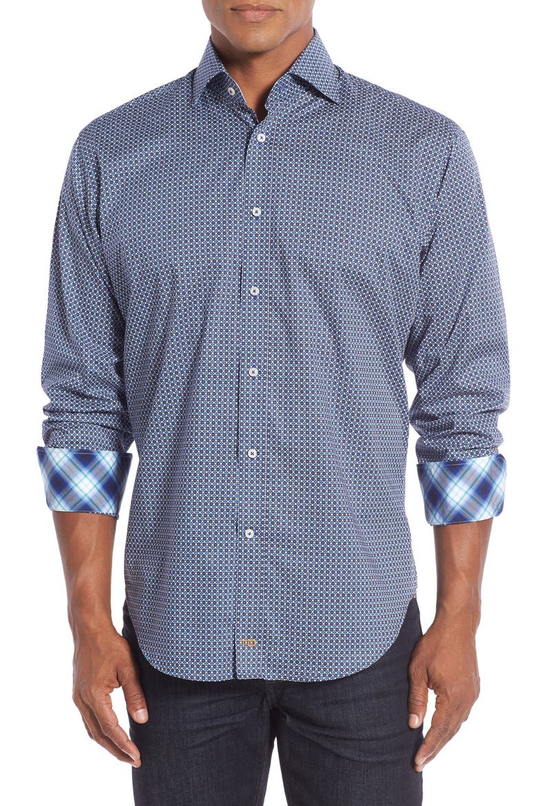 Regular Fit Sport Shirt, Main, color, BLUE