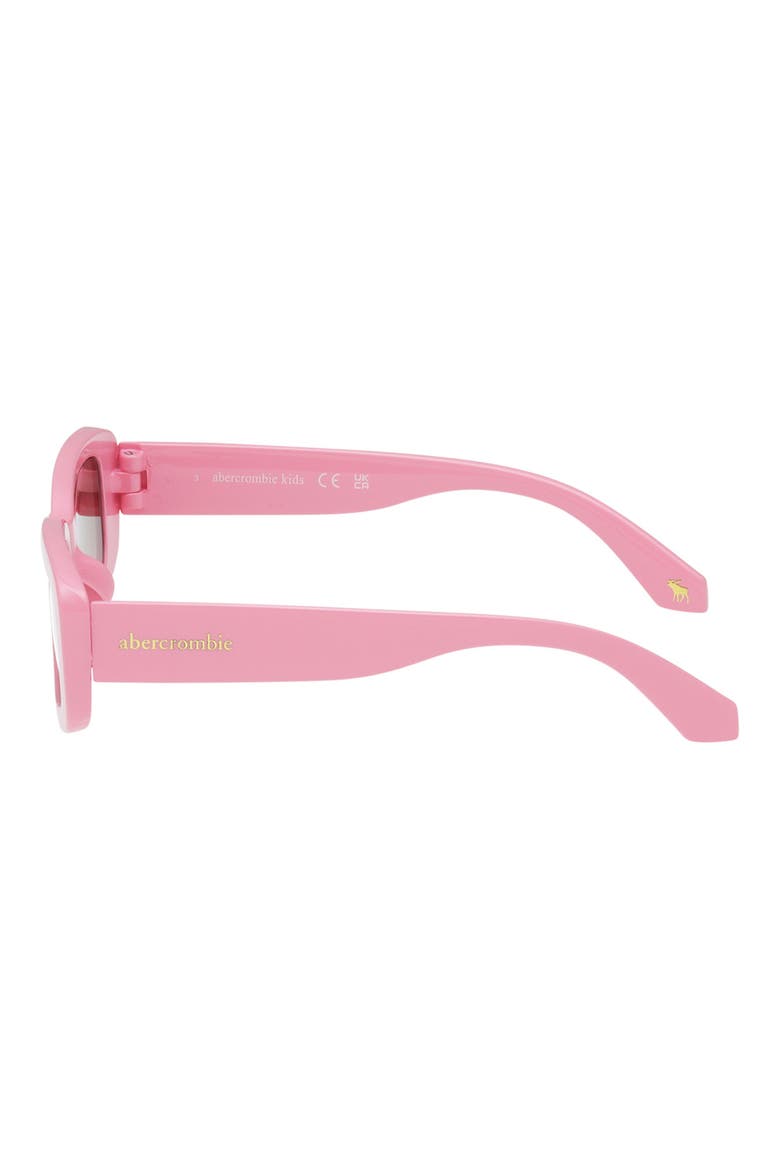 Kids' Rectangular Sunglasses, Alternate, color, ORANGE/PINK