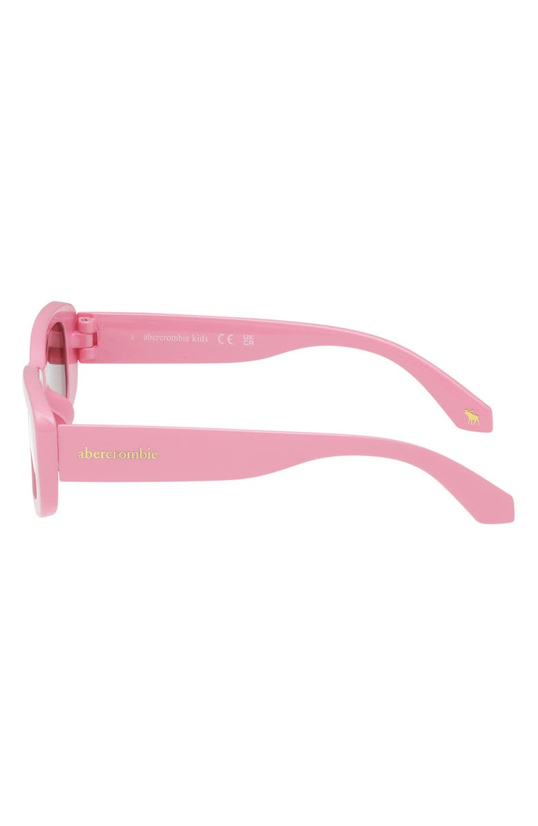 abercrombie kids Kids' Rectangular Sunglasses, Alternate, color, Orange/Pink