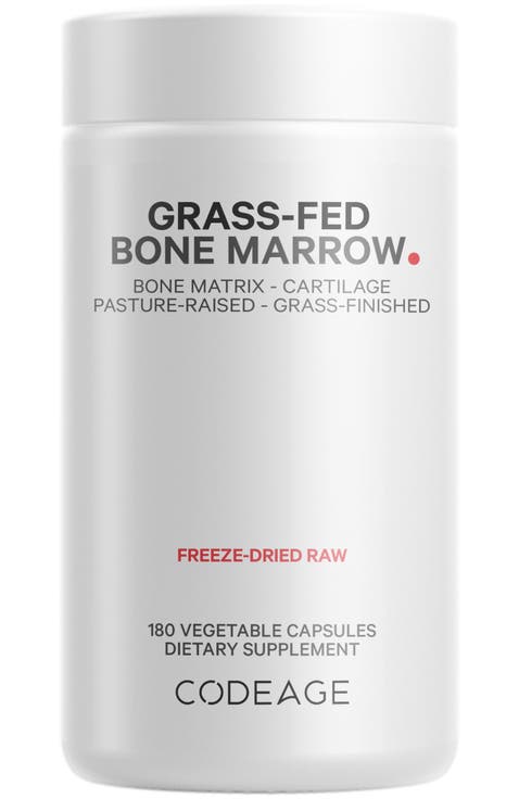 Grass-Fed Bone Marrow Supplement