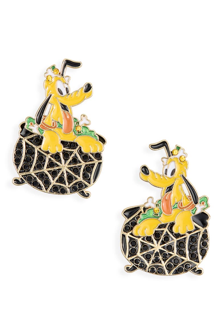 Disney® Pluto Cauldron Drop Earrings, Main, color, PLUTO