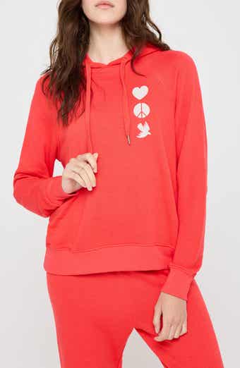 Spiritual Gangster Love Heart Harper Crop Hoodie