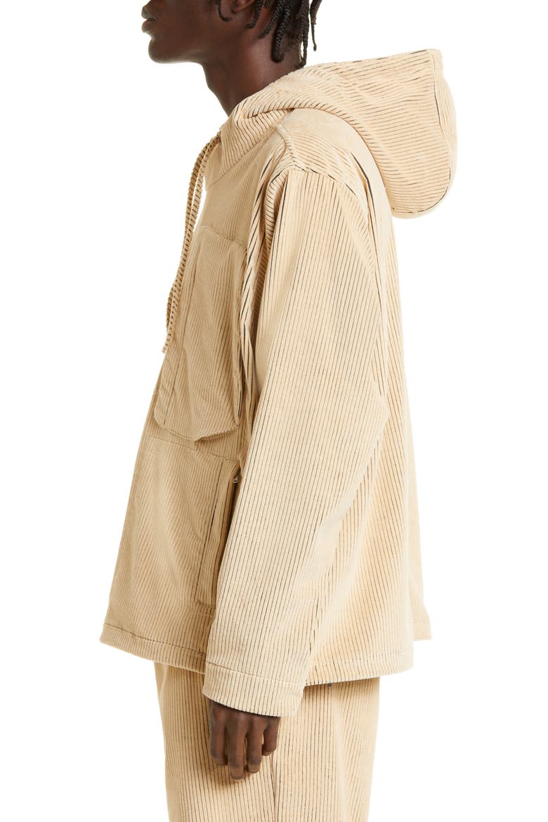 Steinn Corduroy Anorak, Alternate, color, 0956 CHALK STRIPE