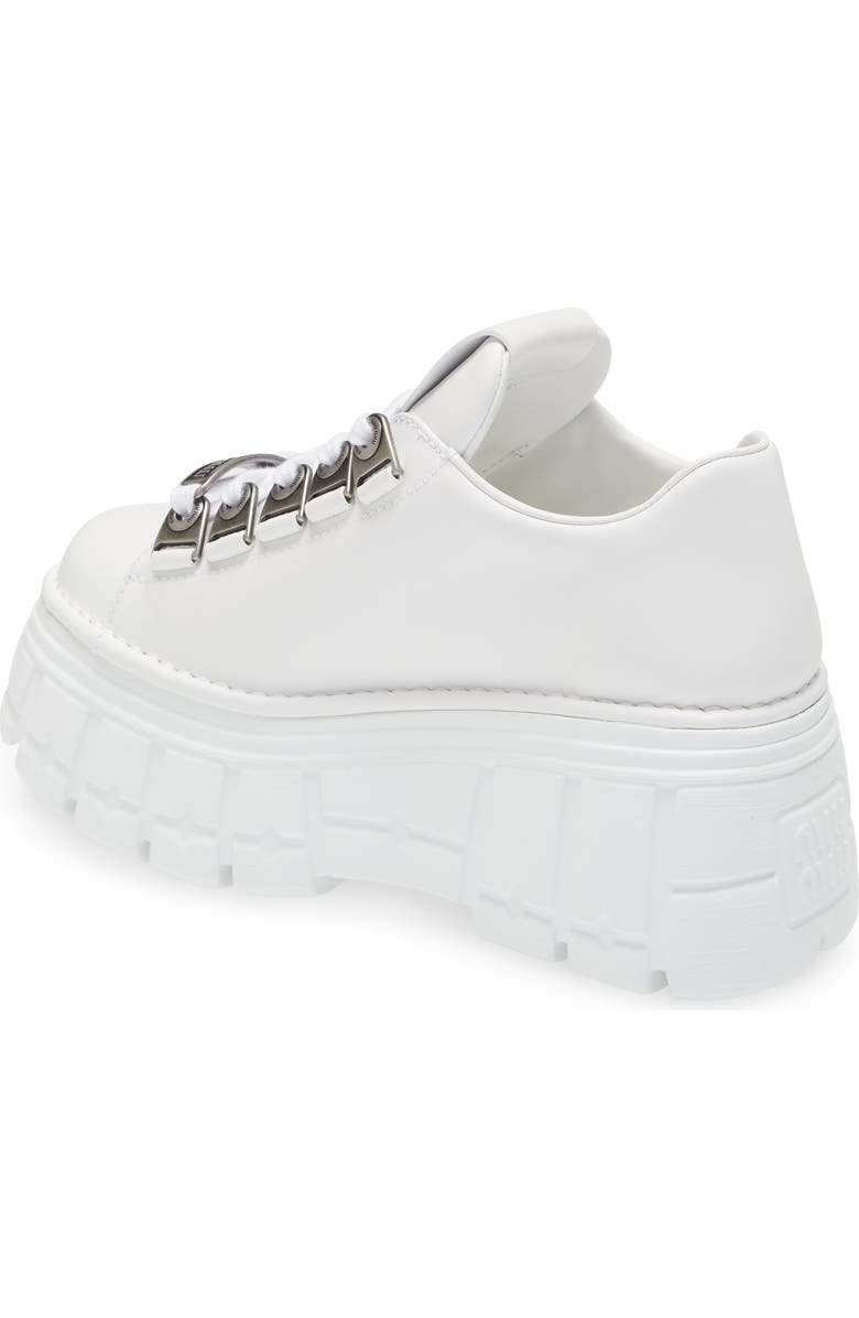 Miu Miu Platform Sneaker, Alternate, color,