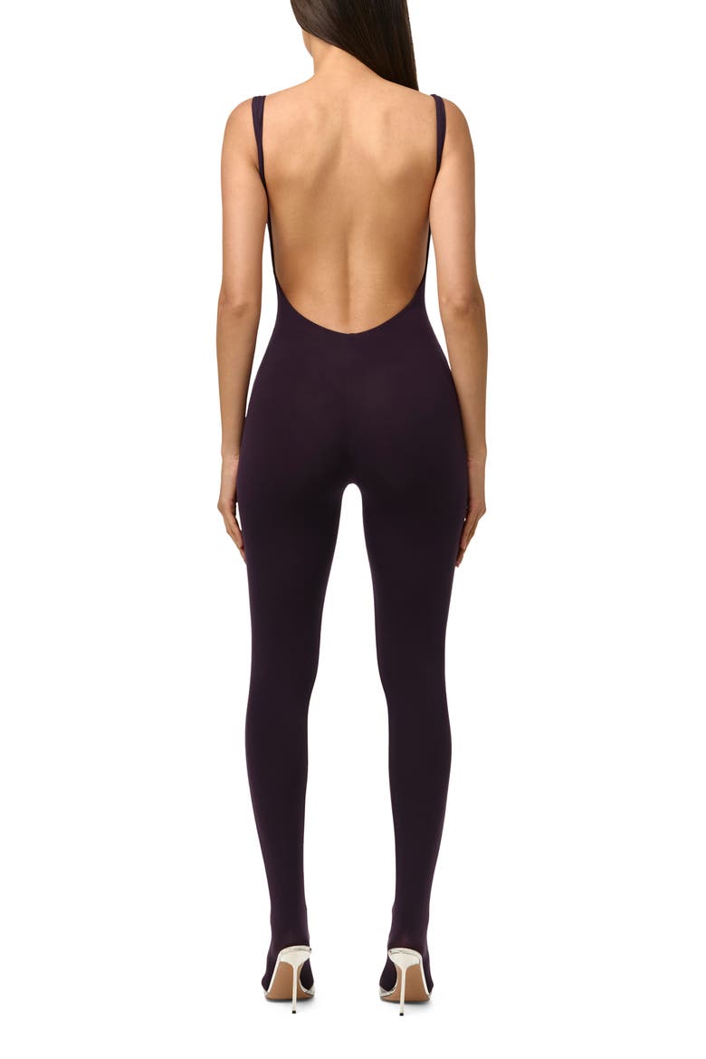 Naked Tank Jumpsuit, Alternate, color, BLACKBERRY