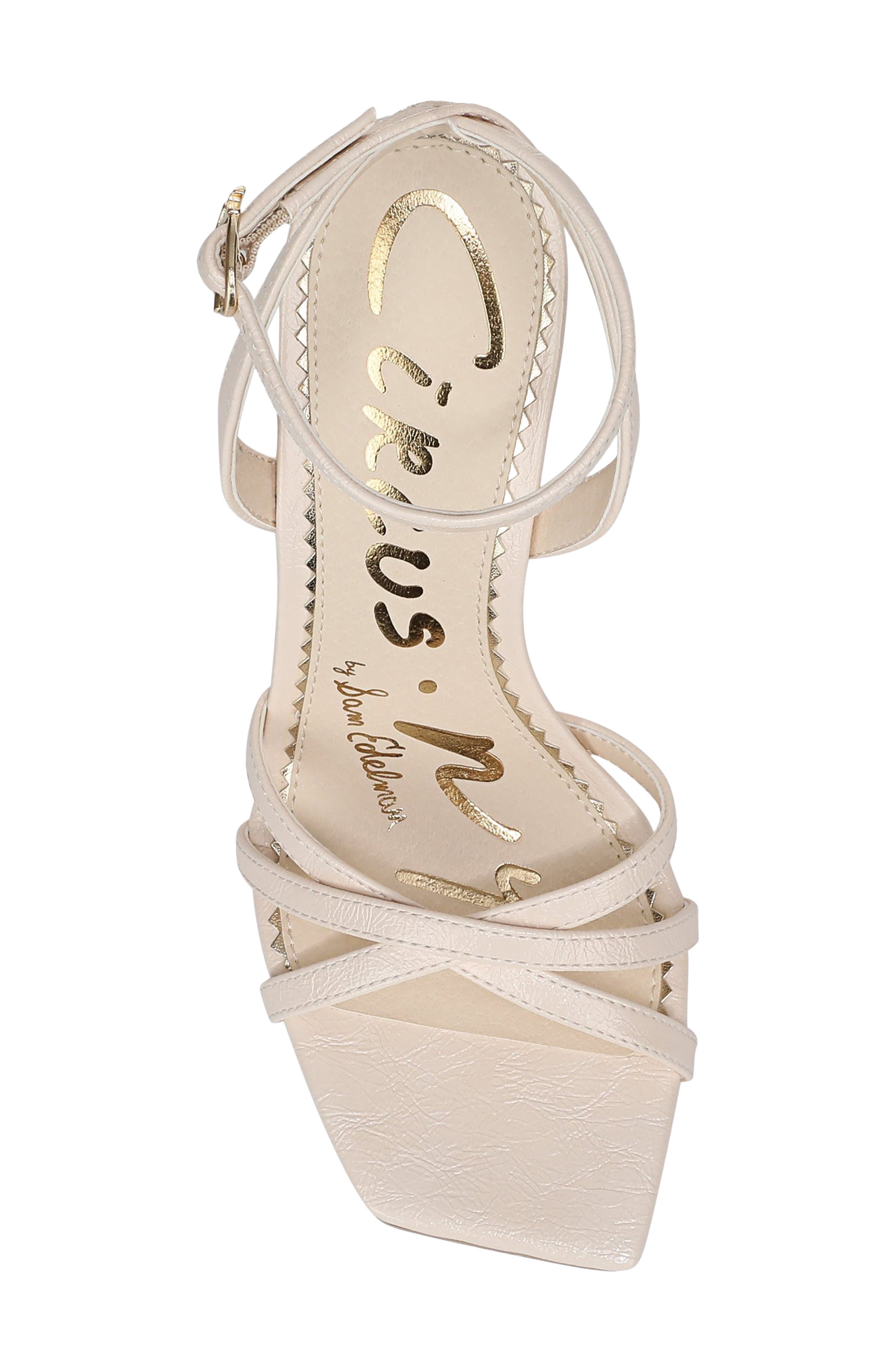 Bria Ankle Strap Sandal, Alternate, color, VANILLA BEAN