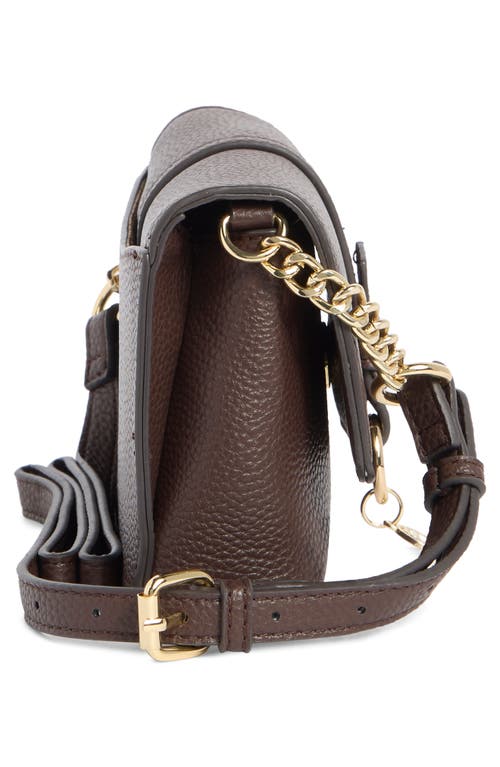 Nanette Lepore Akari Flap Shoulder Bag In Brown