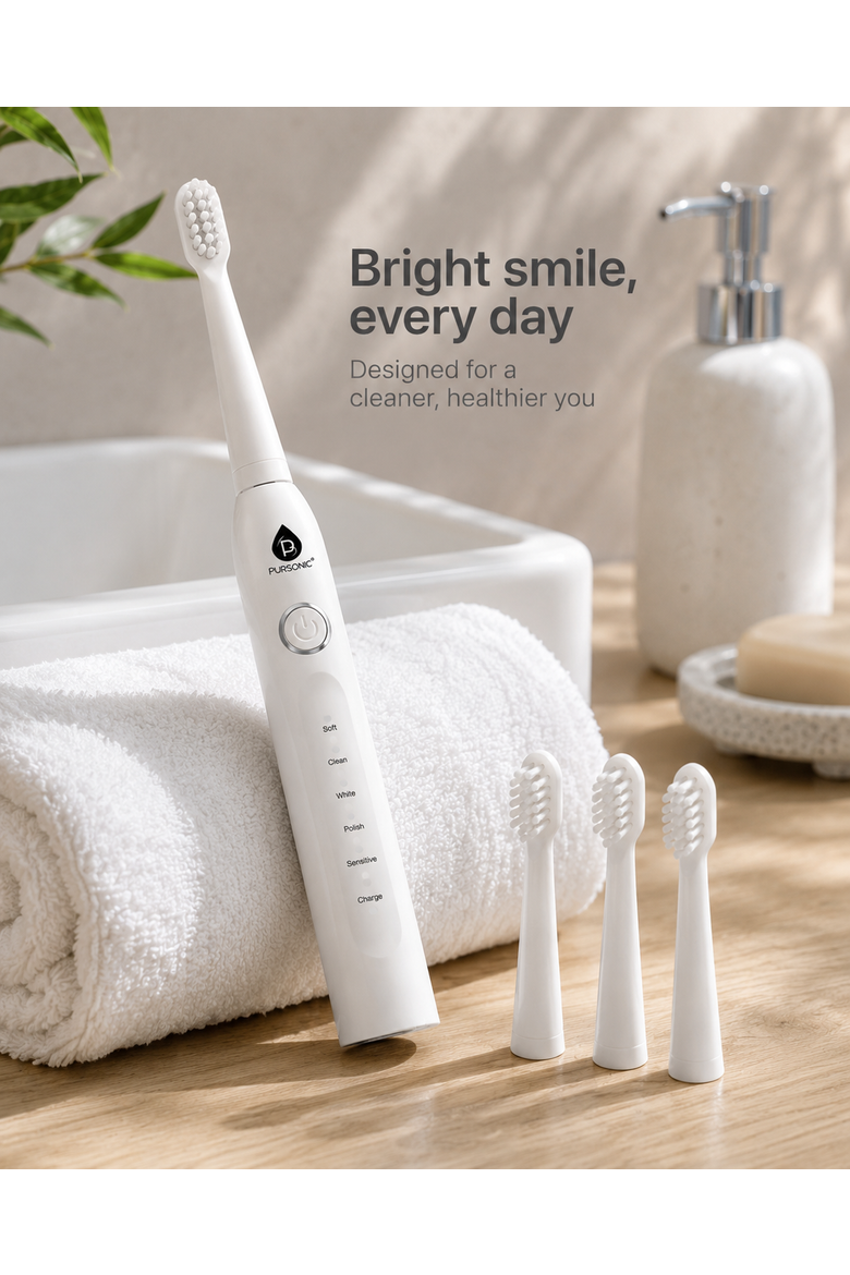 USB Electric Toothbrush, Alternate, color, White