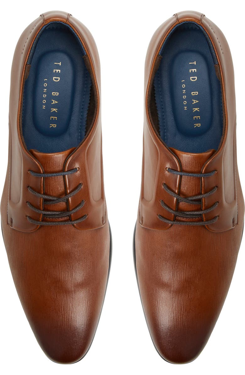 Ted Baker London Connor Plain Toe Derby, Alternate, color, Tan