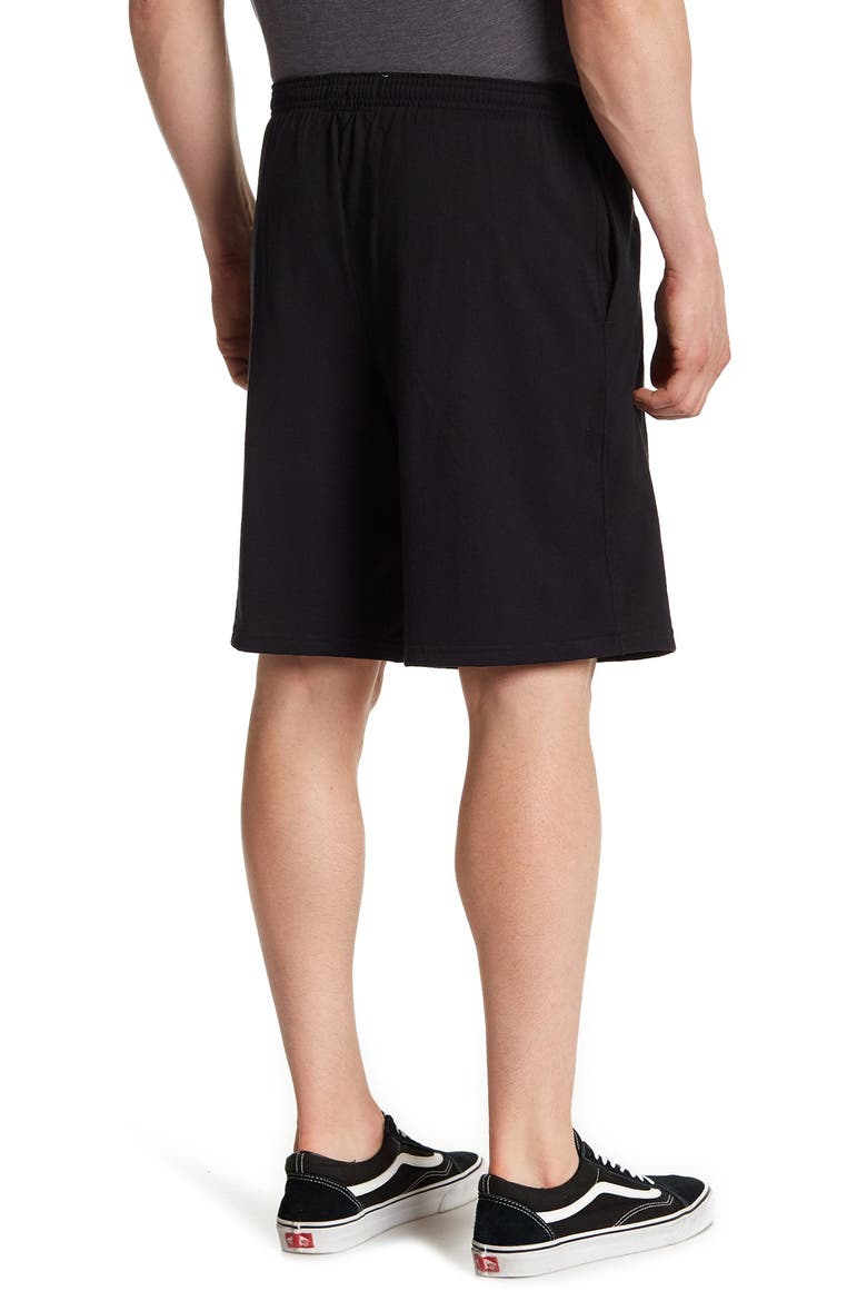 Classic Jersey Shorts, Alternate, color, BLACK
