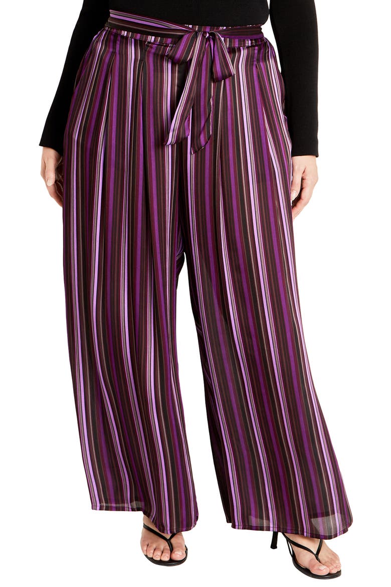 Willow Stripe Wide Leg Pants, Main, color, LILY STRIPE