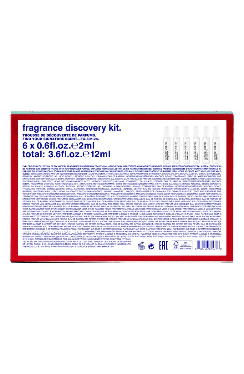 MALIN+GOETZ Fragrance Discovery Set, Alternate, color,