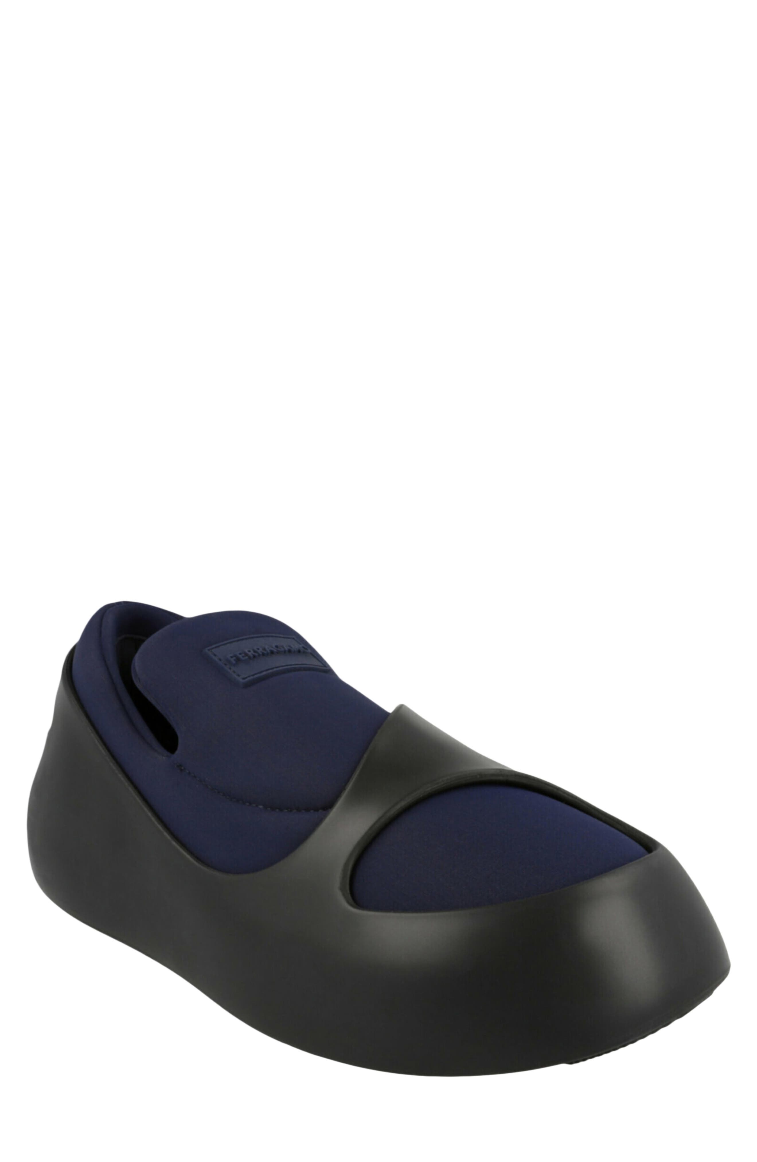 Lunar Paneled Slip On Sneaker