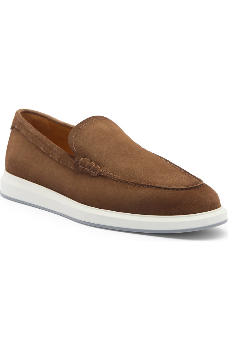Magnanni Orion Suede Slip-On Sneaker, Main, color,