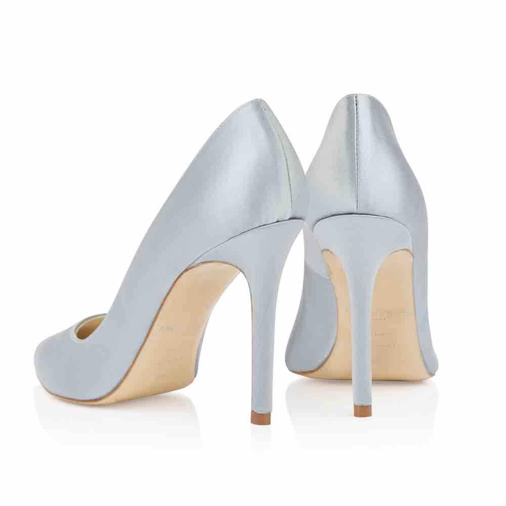 Freya Rose Charlie Blue Bridal Shoe, Alternate, color, Blue