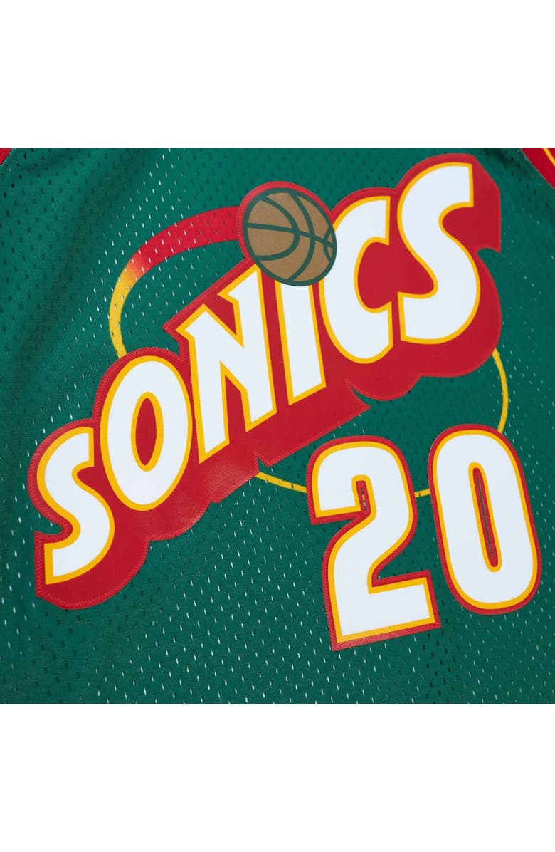 Mitchell & Ness Gary Payton Kelly Green Seattle SuperSonics 1995/96 Hardwood Classics Swingman Jersey, Alternate, color, Kelly Green