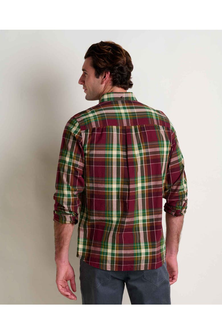 Men's Airscape Long Sleeve Shirt, Alternate, color, Port Madras