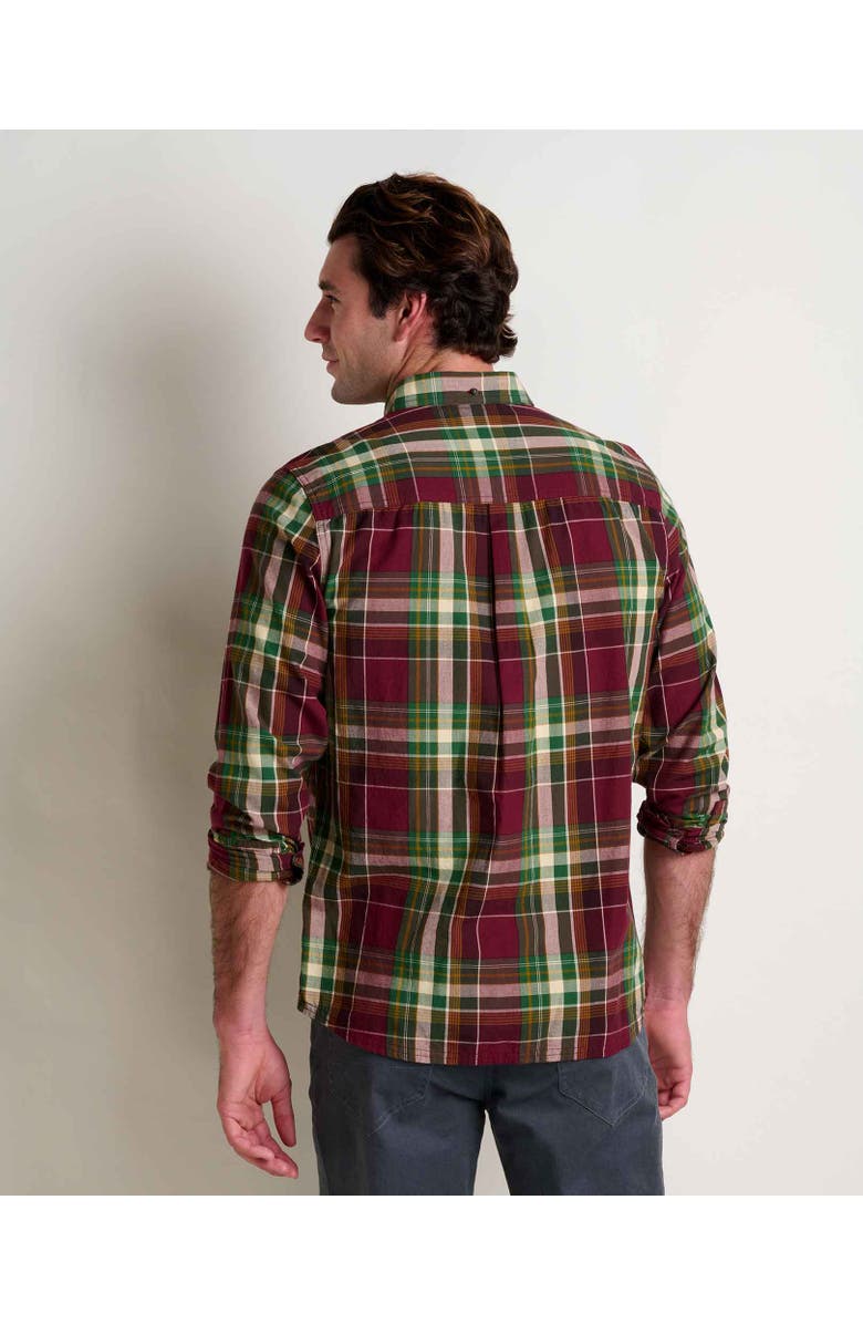 Toad & Co Men's Airscape Long Sleeve Shirt, Alternate, color, Port Madras